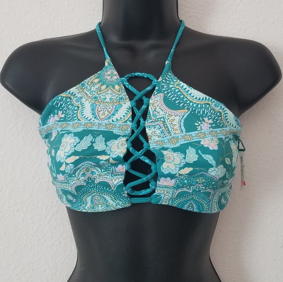 Pacsun Amor y Besos Reversible Bikini Top - Picture 2 of 4
